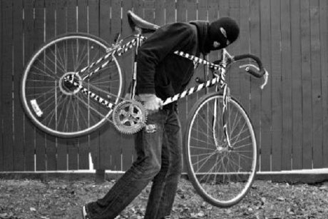 Evitando roubo de bike