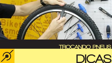 Pedaleria - Trocando o pneu da bicicleta